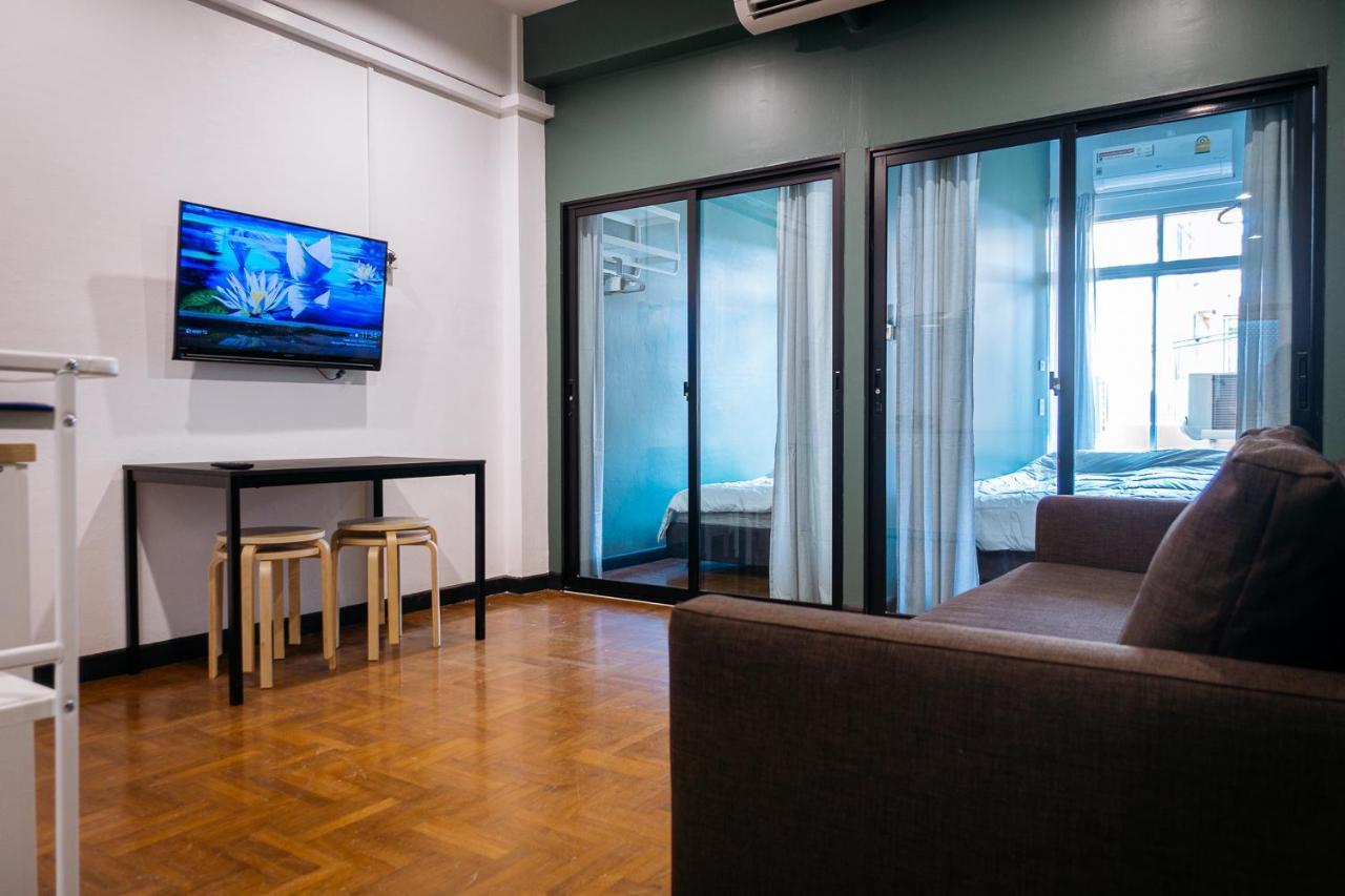 T3 Two Bedrooms Wifi Full Kitchen 1 Min To Bts Bangkok Buitenkant foto